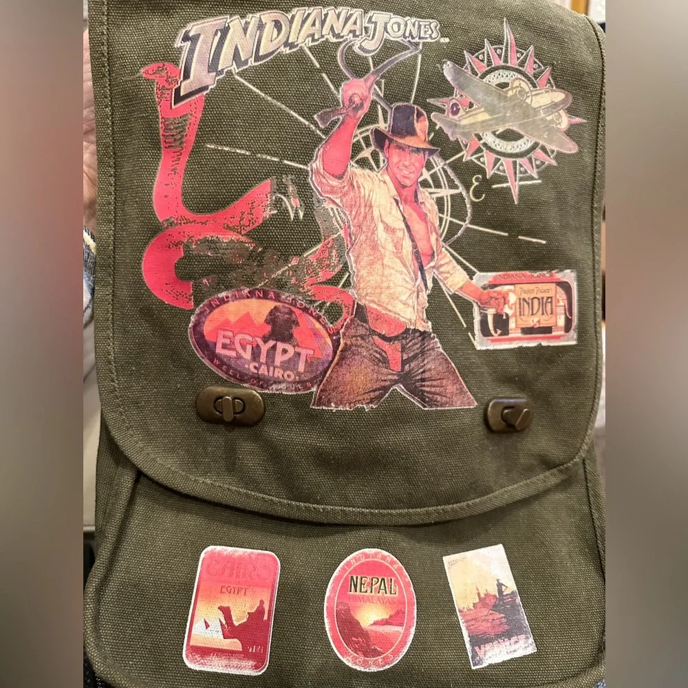 NWOT INDIANA JONES Messenger Bag